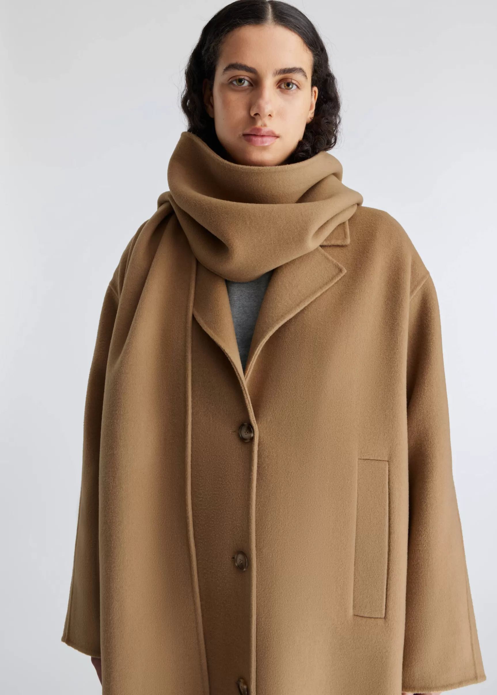 Ada Scarf-Detailed Coat | AXEL ARIGATO Best