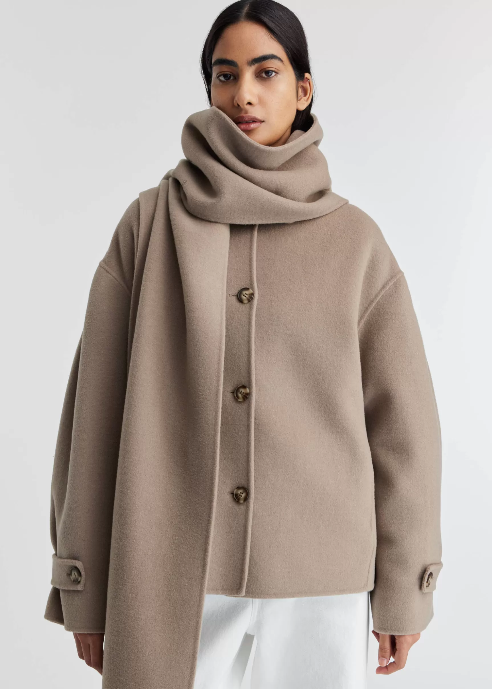 Dew Scarf Detailed Jacket | AXEL ARIGATO Discount