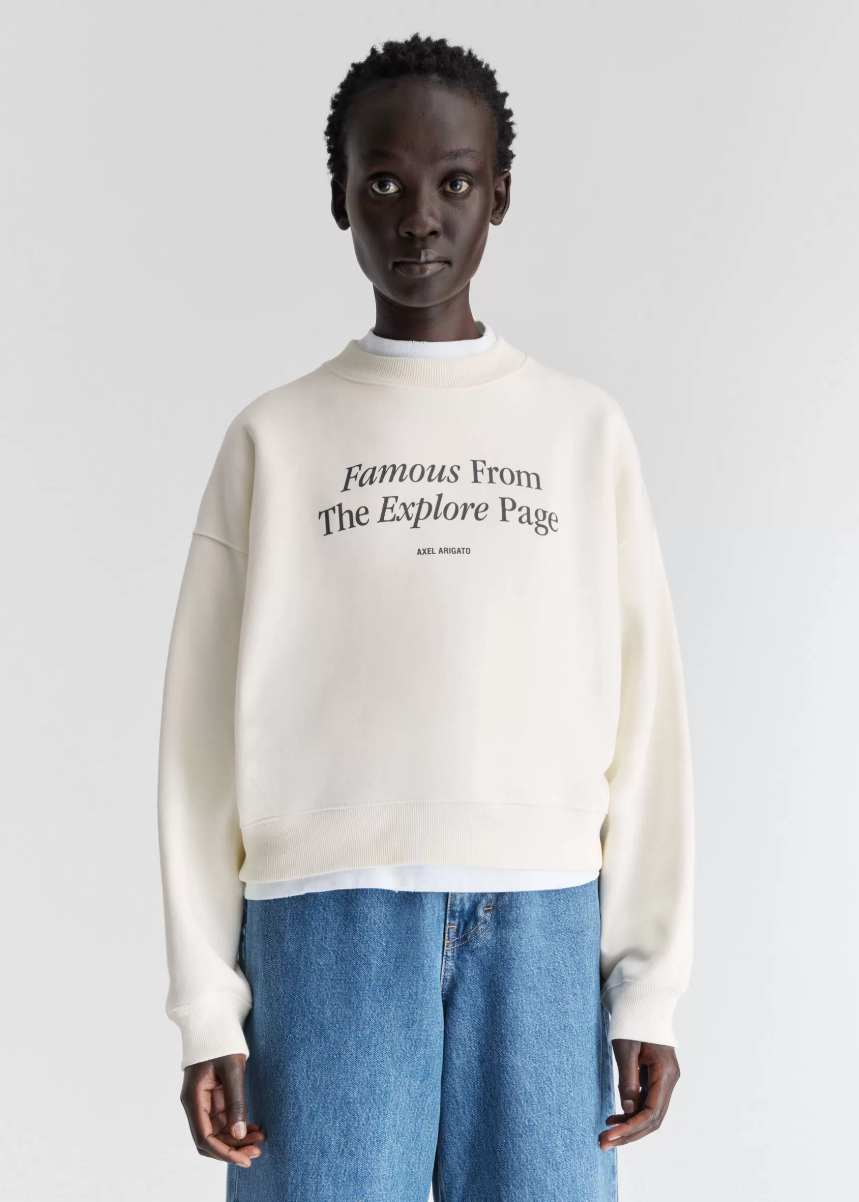 Famous Printed Sweatshirt | AXEL ARIGATO Discount